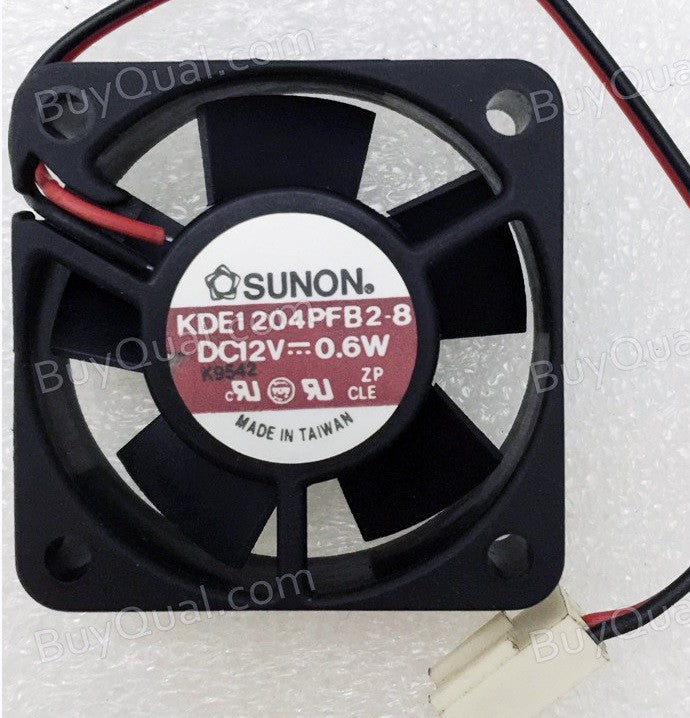 Sunon KDE1204PFB2-8 12V 0.6W 2wires Cooling Fan Sunon KDE1204PFB2-8 12V 0.6W 2wires Cooling Fan